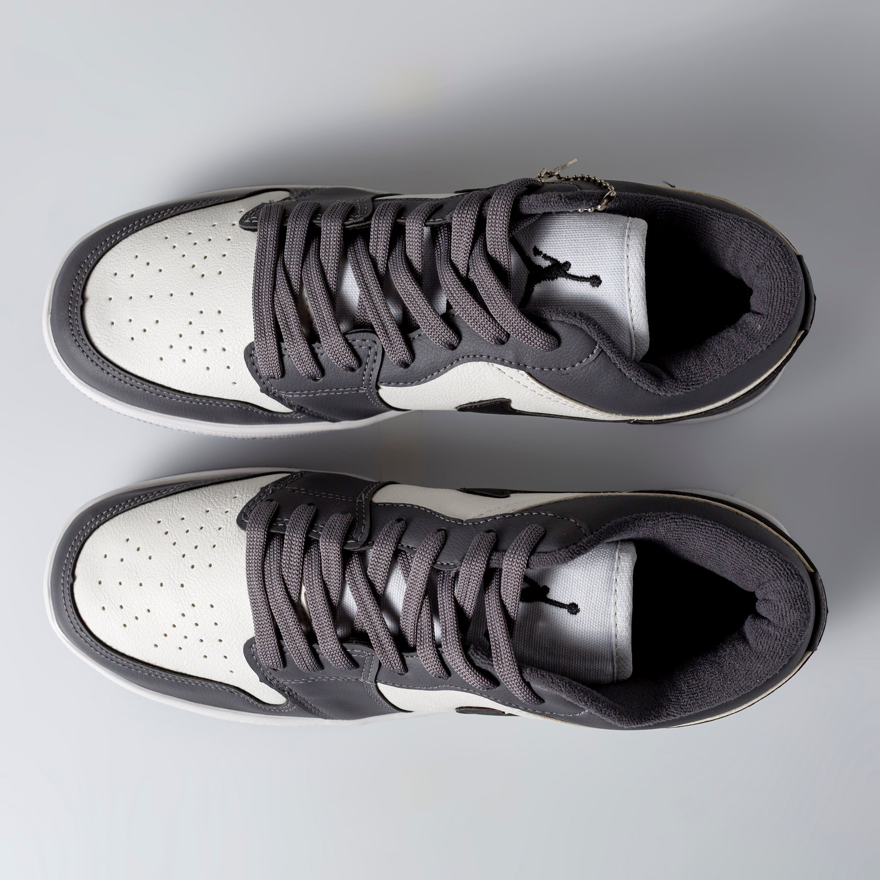 NK Air Jordan Low Grey Black